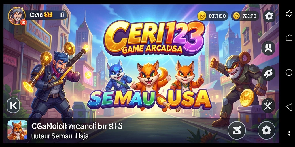 Gameplay seru CERI123 dengan karakter yang berbeda dan tantangan menarik.