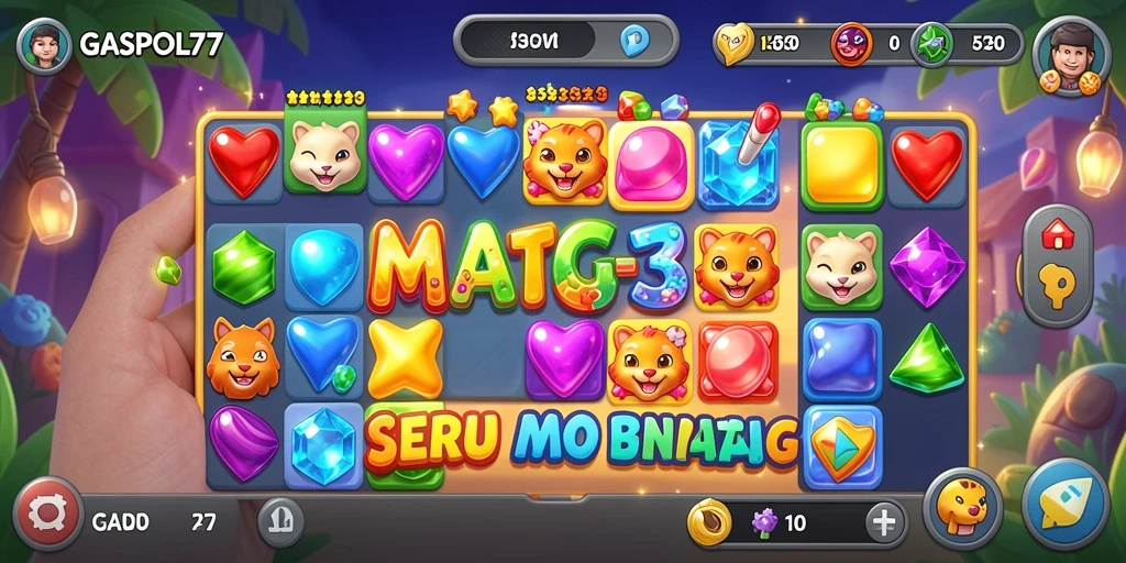 Tampilan gameplay menarik dalam GASPOL77 yang mengasyikkan.