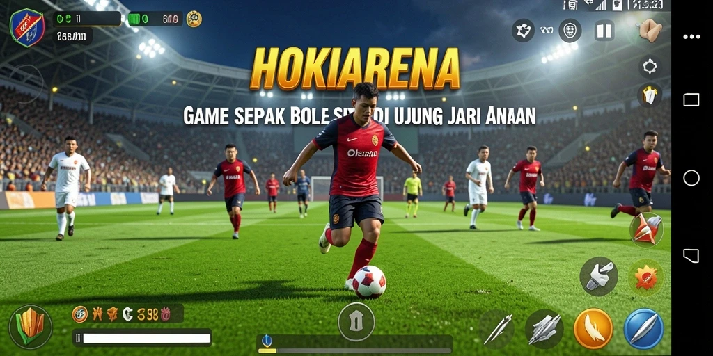 Tampilan gameplay HOKIARENA yang mendebarkan dan realistis.