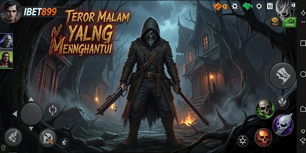 Screenshot game IBET899 menampilkan suasana mencekam dan gameplay yang menakutkan.