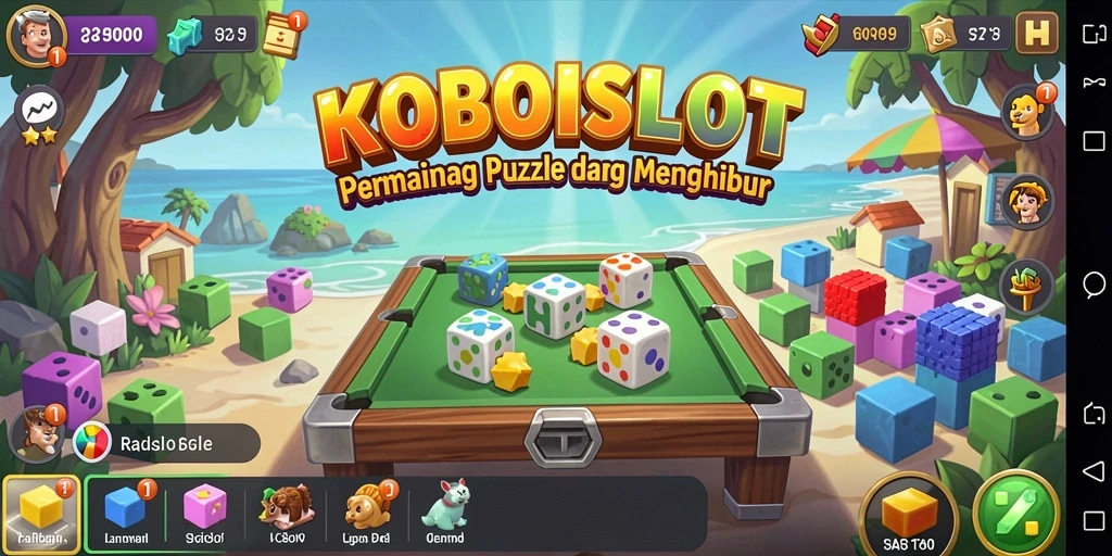 Tampilkan gameplay menarik dari KOBOISLOT yang penuh tantangan.