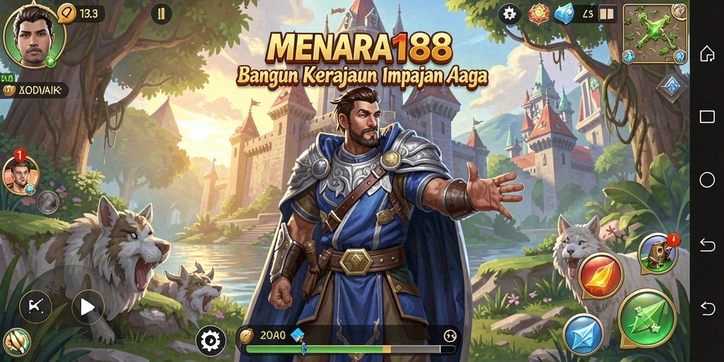 Tangkapan layar MENARA188 menampilkan gameplay yang menarik dan strategis.