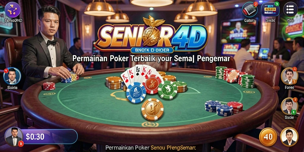 Tampilan gameplay SENIOR4D yang menarik dan interaktif.
