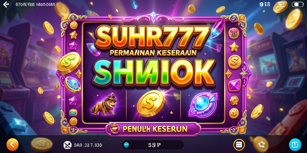 Tampilan gameplay seru dari SUHU777 dengan berbagai tema Slot.