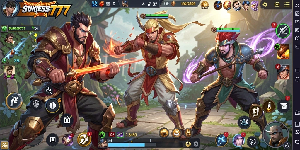 Gameplay mendebarkan di arena tempur SUKSES777 yang penuh aksi.