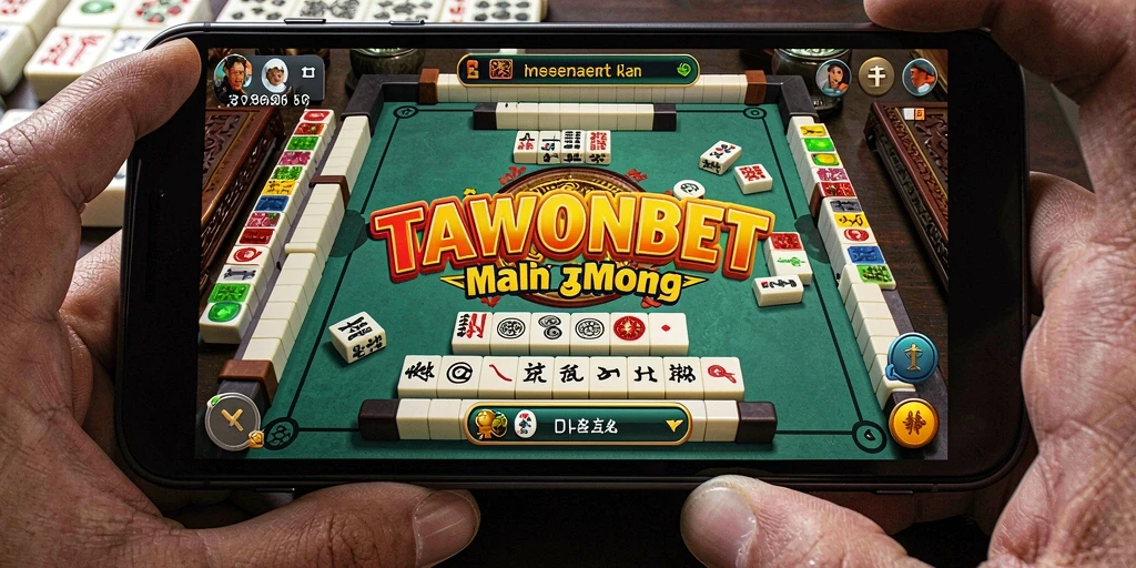 Gameplay seru TAWONBET menampilkan strategi Mahjong yang menghibur.